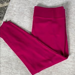 Torrid Ponte Pants in Magenta size 2